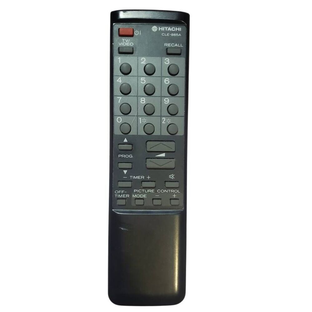 Hitachi TV Remote Control – Model CLE-865A